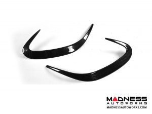 Mercedes-Benz S-Class AMG Coupe Rear Bumper Fins - Carbon Fiber Mercedes-Benz S-Class AMG Coupe Rear Bumper Fins - Carbon Fiber